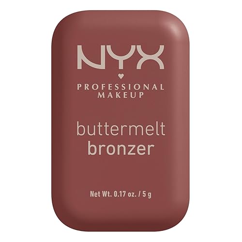 NYX PROFESSIONAL MAKEUP Matte Buttermelt Bronzer, Longwear Face Makeup with Up to 12 Hours of Wear, Vegan Formula - Butta Dayz (Deep Rich Warm Red) Beauty & Personal Care NYX PROFESSIONAL MAKEUP