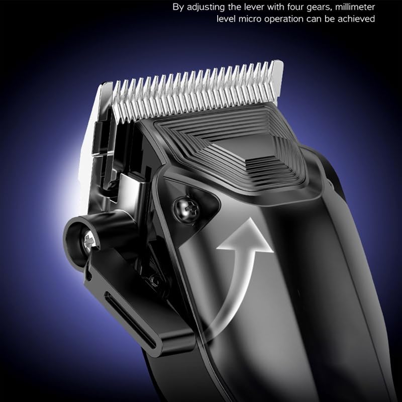 QDKVTNDJZ Hair Clippers for Men, Electric Professional Cordless Trimmer USB Rechargeable with LCD Display Beauty and Personal Care QDKVTNDJZ