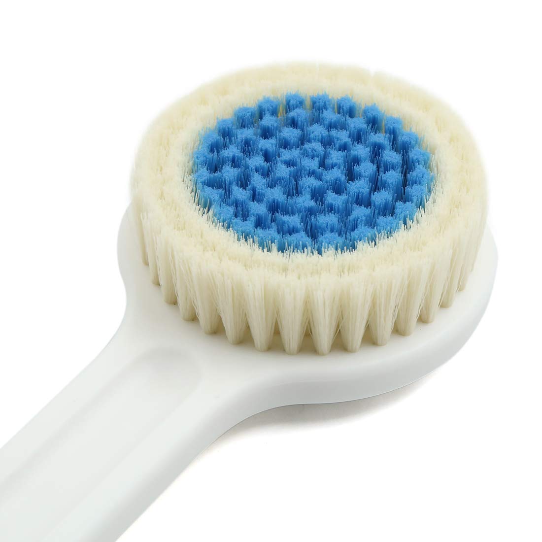 Ruilogod Blue Round Head Soft Bristle Plastic Body Brush Bath Shower Scrubber (id: d82 8e3 a65 98a fb2 Beauty and Personal Care Ruilogod