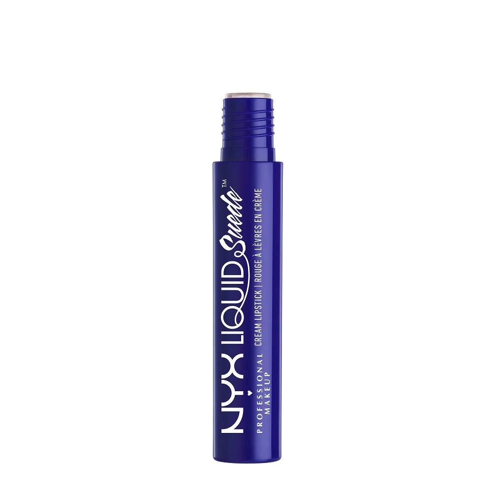 NYX PROFESSIONAL MAKEUP Liquid Suede Cream Lipstick - Jet-Set (True Blue) Beauty & Personal Care NYX PROFESSIONAL MAKEUP