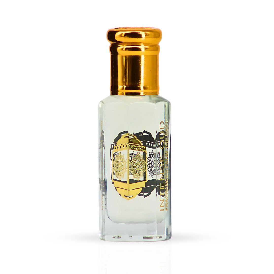 INTENSE OUD Vanilla Rose Long Lasting Arabian Perfume Oils for Women 12ML(0.40 OZ) Fragrance Oil with Rose, Vanilla & Musk Notes - Concentrated Beauty & Personal Care INTENSE OUD