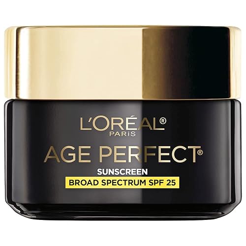 LOreal Paris Age Perfect Cell Renewal Anti-Aging Day Moisturizer with Broad Spectrum SPF 25 Sunscreen, Antioxidants, and Vitamin E 1.7oz Beauty & Personal Care L'Oreal Paris