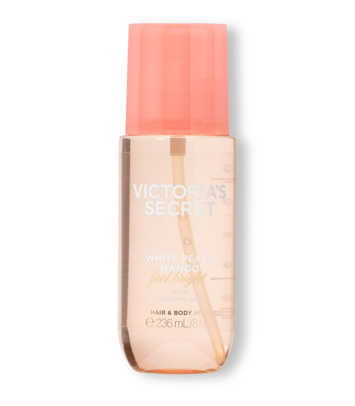 Victoria's Secret Hair & Body Mist, White Peach Mango - 8 fl oz