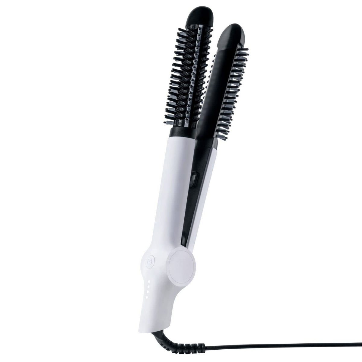 Instyler Freestyle Max Heated Round Brush with Straightening Iron | 2-in-1 Styling Tool | Four Heat Settings | Dual Voltage | Co
