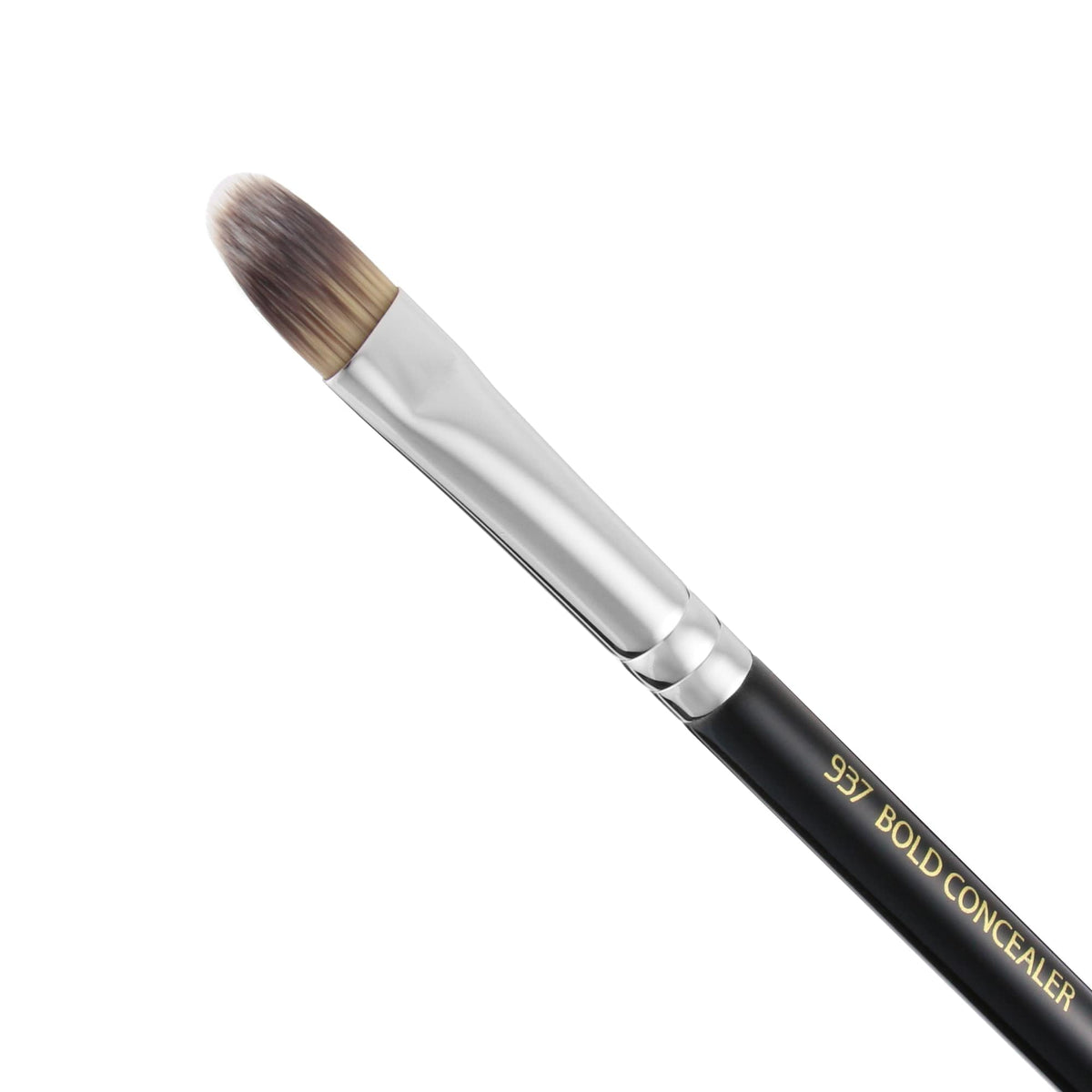 Bdellium Tools Professional Makeup Brush - Maestro Series 937 Concealer - With Soft Synthetic Fibers, For Blending Concealer (Black, 1pc)