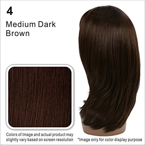 Vivica A Fox Hair Collection BP-Loui Bang N Pony Yaki Texture New Futura Fiber, Color 4, 6.8 Ounce