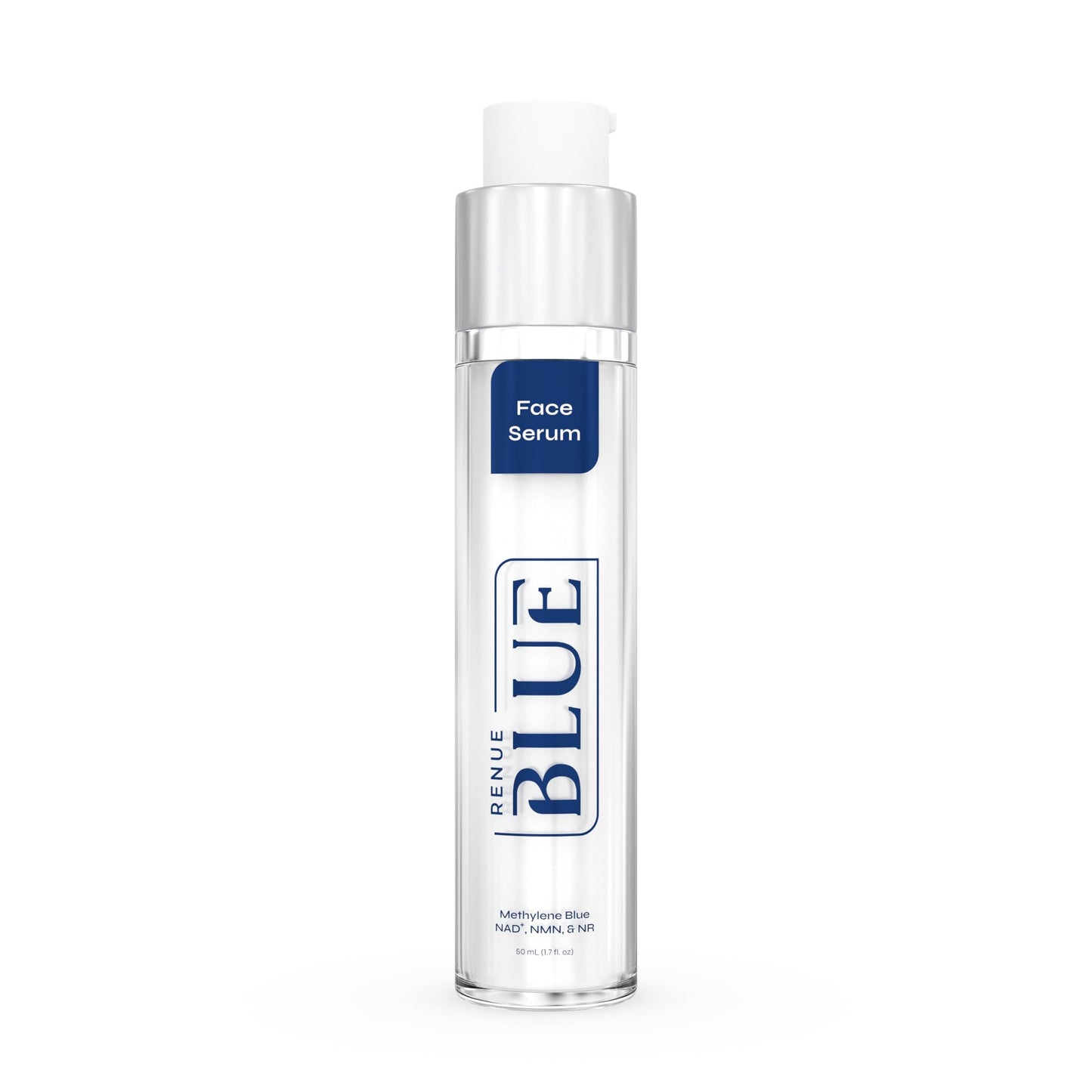 Renue Blue Methylene Blue Face Serum - Liposomal NAD+ Complex and Nutrients for Skin Rejuvenation, Deep Hydration, and Anti-Aging Support Beauty & Personal Care Renue By Science