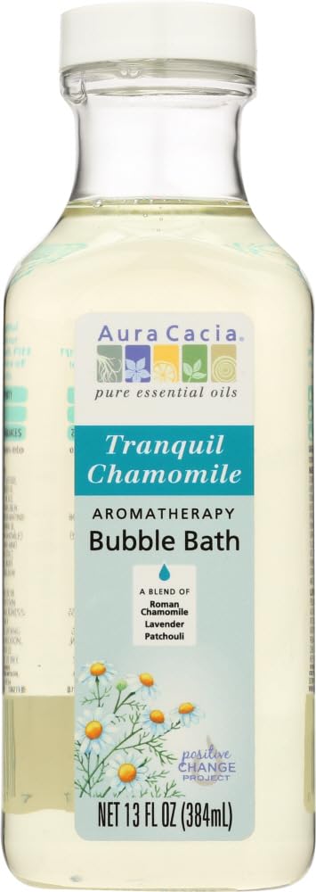 Aura Cacia Aromatherapy Bubble Bath, Tranquil Chamomile 13 oz (Pack of 6) Beauty and Personal Care Aura Cacia