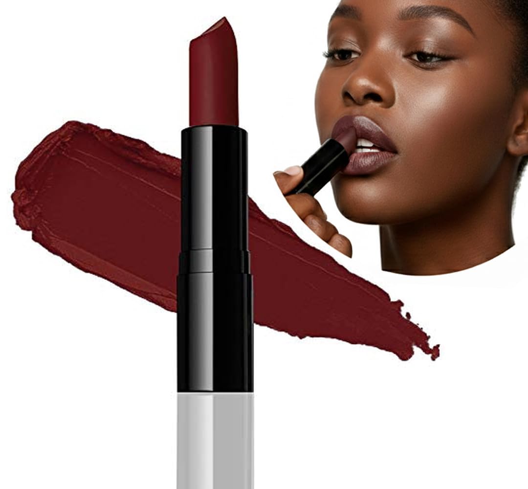 Flori Roberts Luxury Lipstick, Vibrant Lip Makeup for Women of Color or Deeper Skin Tones, Demi-Matte Texture, Hydrates and Conditions Lips Beauty & Personal Care Flori Roberts