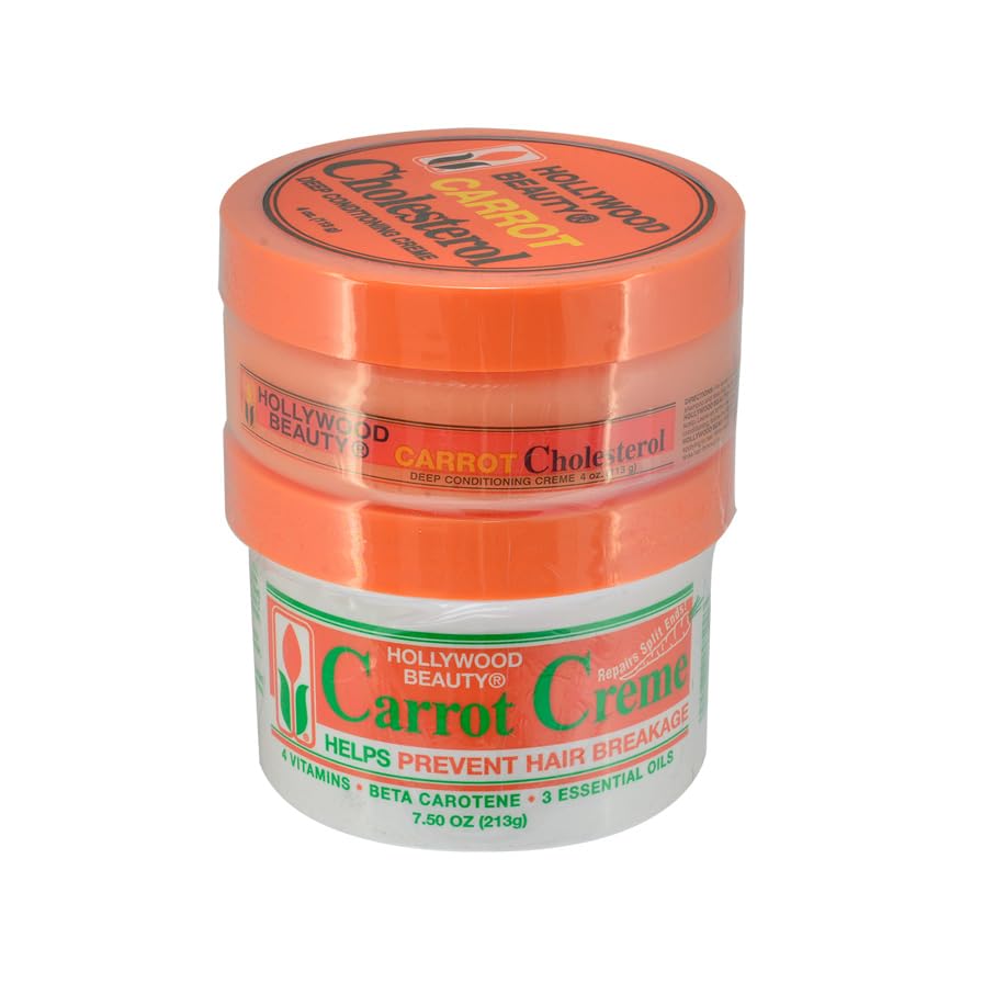 Hollywood Beauty Creme, Carrot, White , 7.5 Ounce Beauty & Personal Care Hollywood Beauty