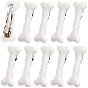 10PCS Dog Bone Hair Clips Decorative Side Band Clips Hairpins Alligator Barrettes Cosplay Costume Hair Accessories for Christmas Halloween 5Pairs Beauty & Personal Care Hetenoyo
