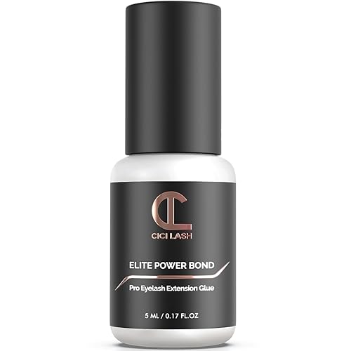 Elite Power Eyelash Extension Glue for Professionals - Maximum 8 Week Retention / 1-2 Second Drying Time Semi Permanent Individual/Volume Lash Beauty & Personal Care CICI Lash