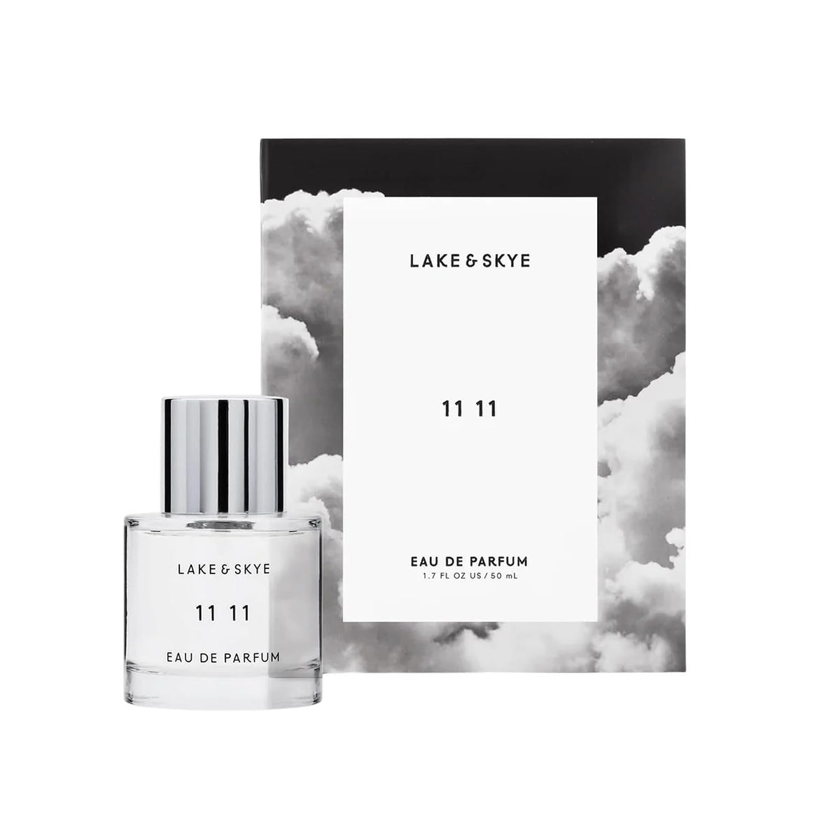 Lake & Skye 11 11 Eau de Parfum Spray - Clean Skin Musk, Amber, Vegan, Cruelty-Free - 1.7 fl oz (50mL)