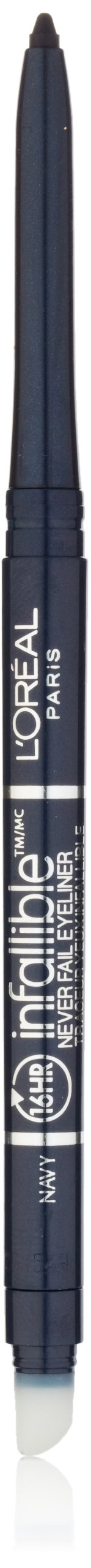 L'Oréal Paris Infallible Never Fail Eyeliner, Navy, 0.008 oz. Beauty & Personal Care L'Oreal Paris