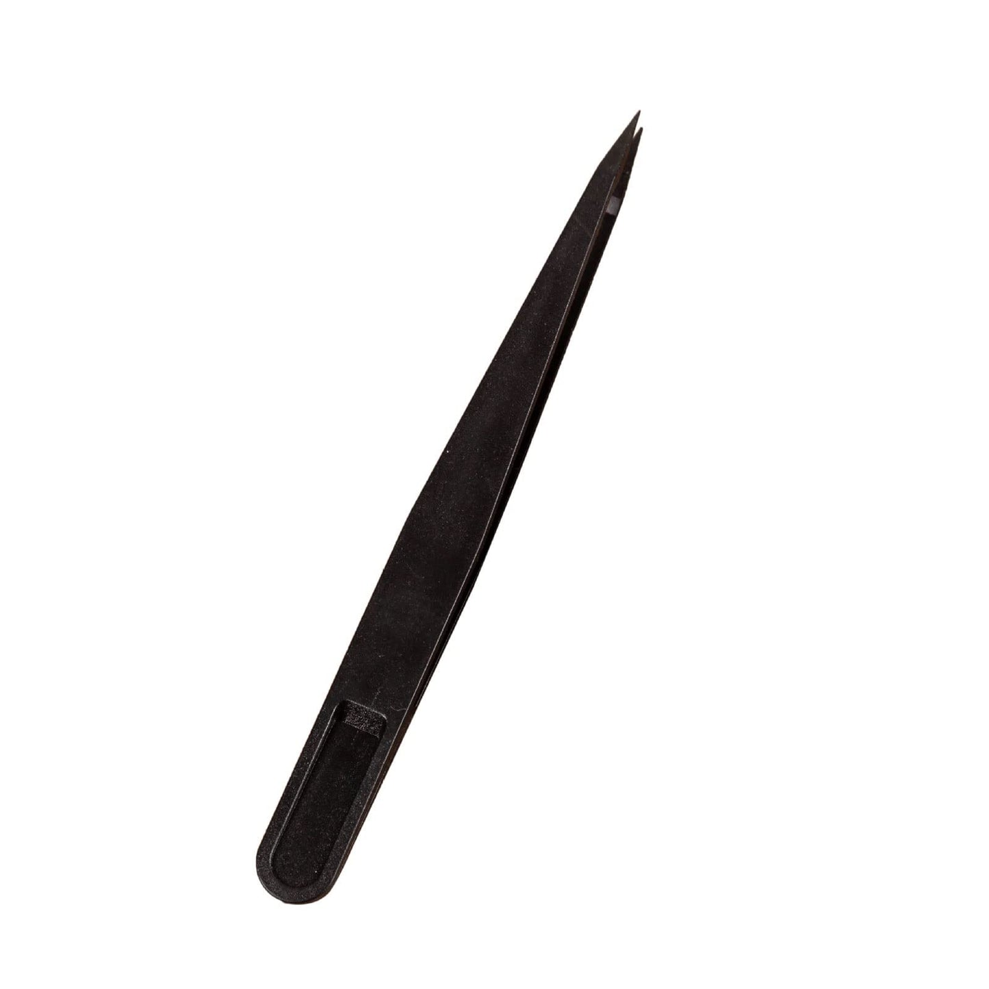 MENGKK Tweezers Anti-Static Curved Straight Black Tweezer Nail Art Beads Nipper Picking Eyelash Picking Clip Sequins Rhinestones Tool Beauty and Personal Care MENGKK