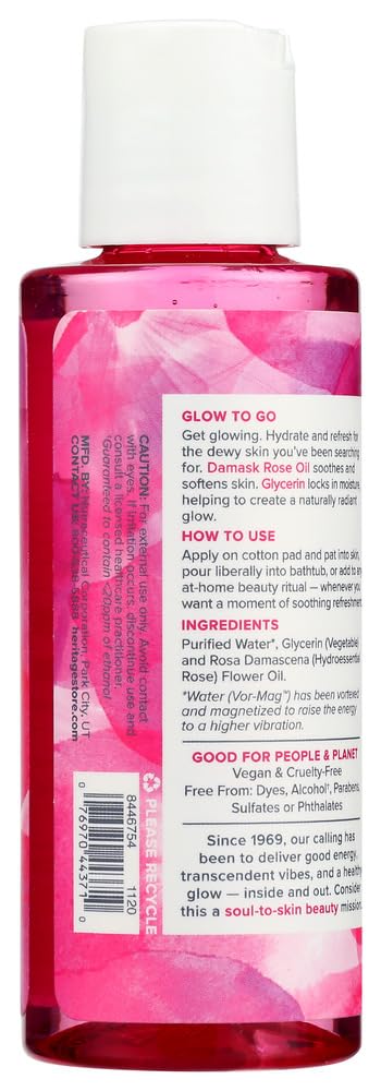 Heritage Products Rosewater and Glycerin - 4 fl oz Beauty & Personal Care Heritage Products