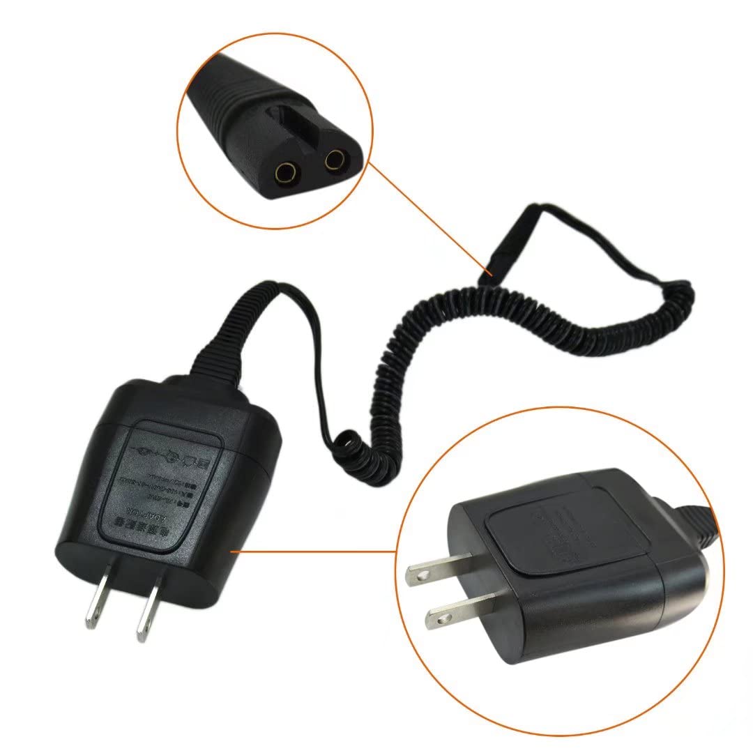 AC Adapter Charger Cord for Braun Braun Epilator Silk Epil 3 5 7 9 series Shaver Razor Beauty and Personal Care USonline911