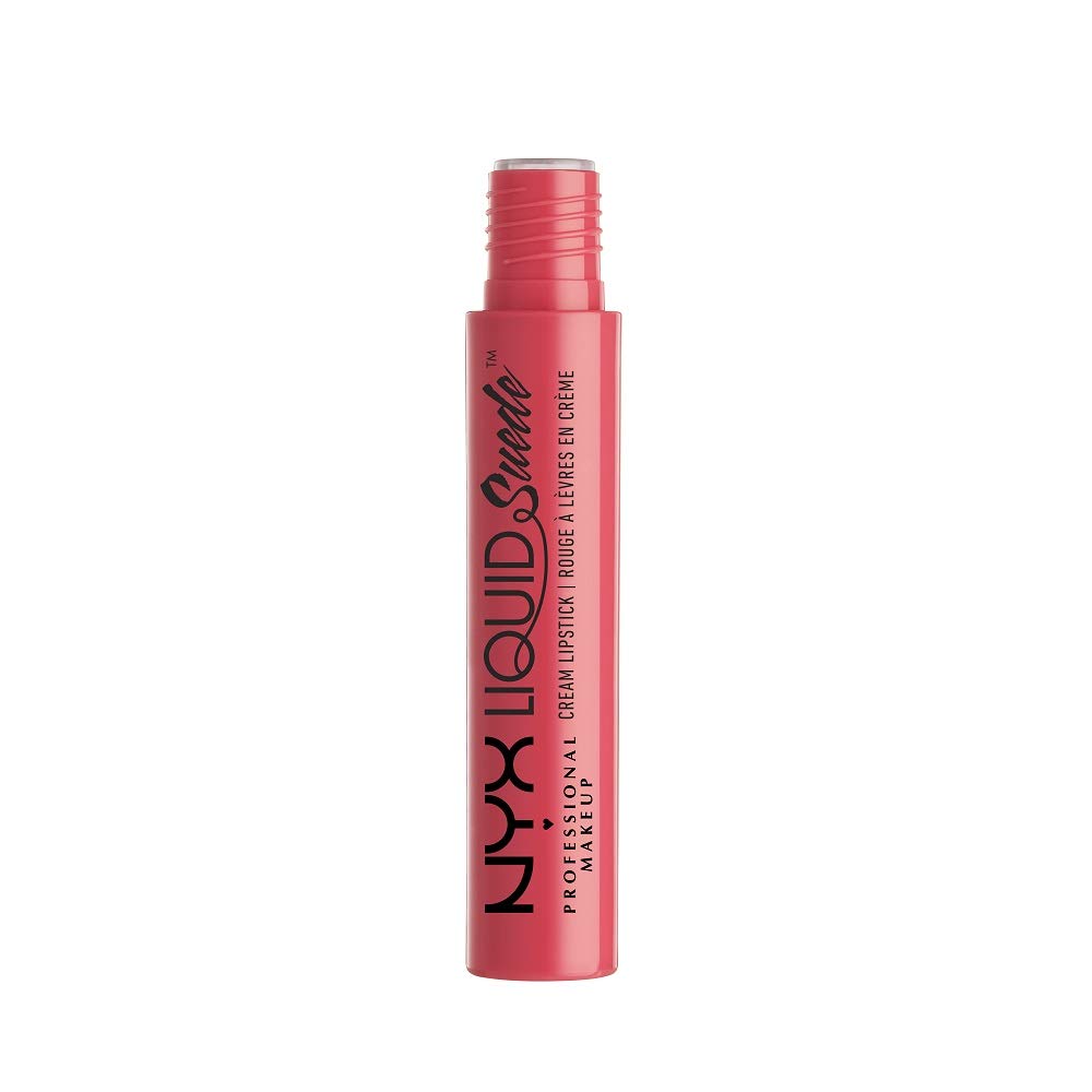NYX PROFESSIONAL MAKEUP Liquid Suede Cream Lipstick - Life's A Beach (Bright Coral) Beauty & Personal Care NYX PROFESSIONAL MAKEUP