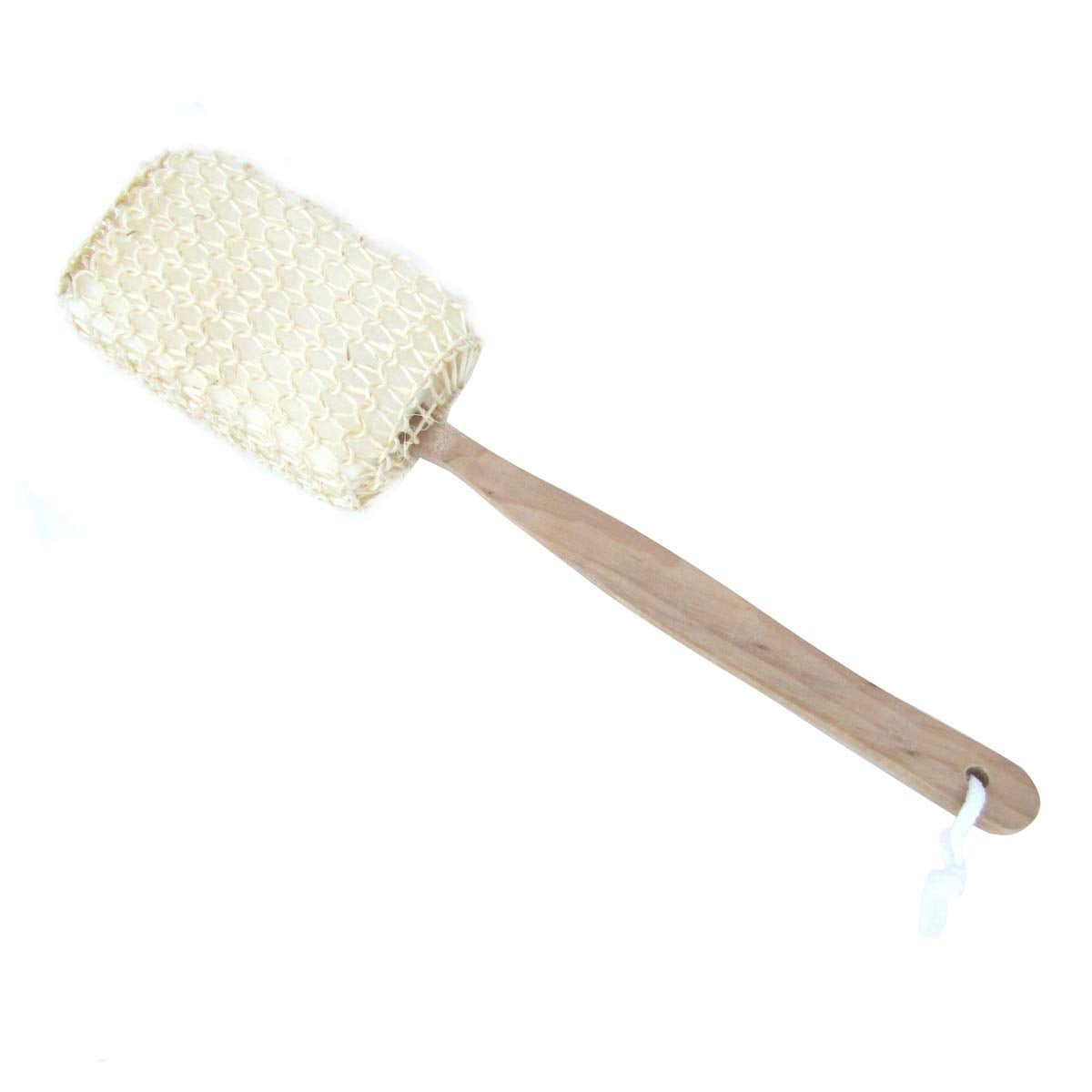 Treasure Gurus Wood Handle Stick Shower Loofah Exfoliating Bath Sponge Back Scrubber Body Washer Beauty and Personal Care TG,LLC