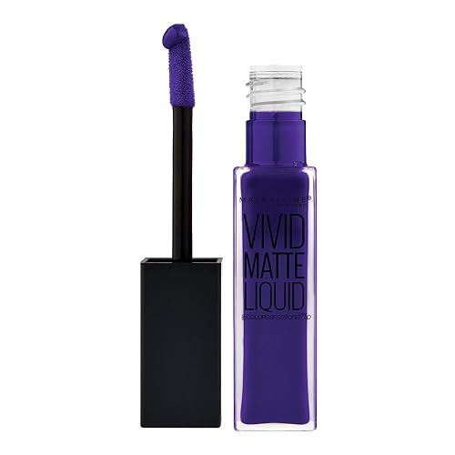 Maybelline New York Color Sensational Vivid Matte Liquid Lipstick, Wicked Berry, 0.26 fl. oz. Beauty & Personal Care MAYBELLINE