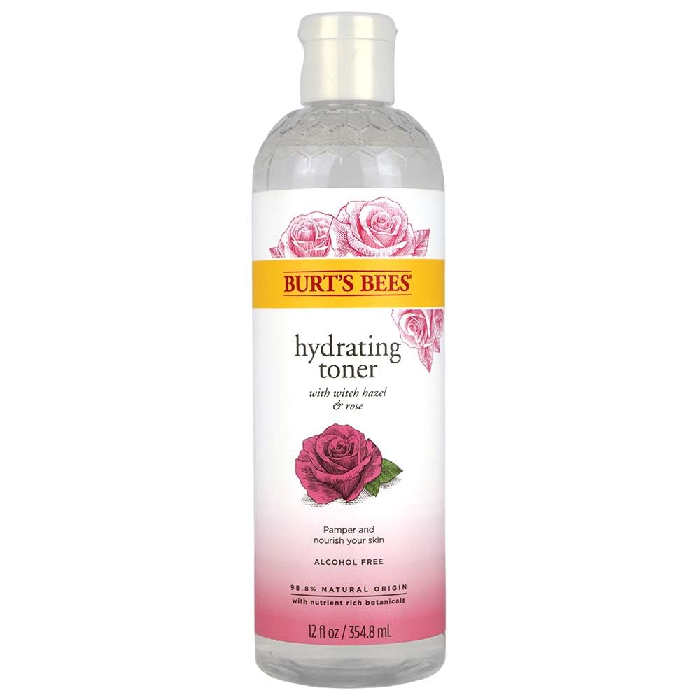 Burts Bees Calming Toner - Witch Hazel and Rose Unisex 12 oz Beauty & Personal Care Burt's Bees