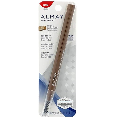 Almay Brow Defining Pencil, Dark Blonde 801, 0.0028-Ounce Packages (Pack of 2) Beauty & Personal Care Almay