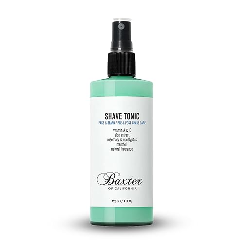 Baxter of California Shave Tonic For Men | Non-Drying | Hydrate & Strengthen | Aloe Extract and Eucalyptus | 4 fl oz. Beauty & Personal Care Baxter of California