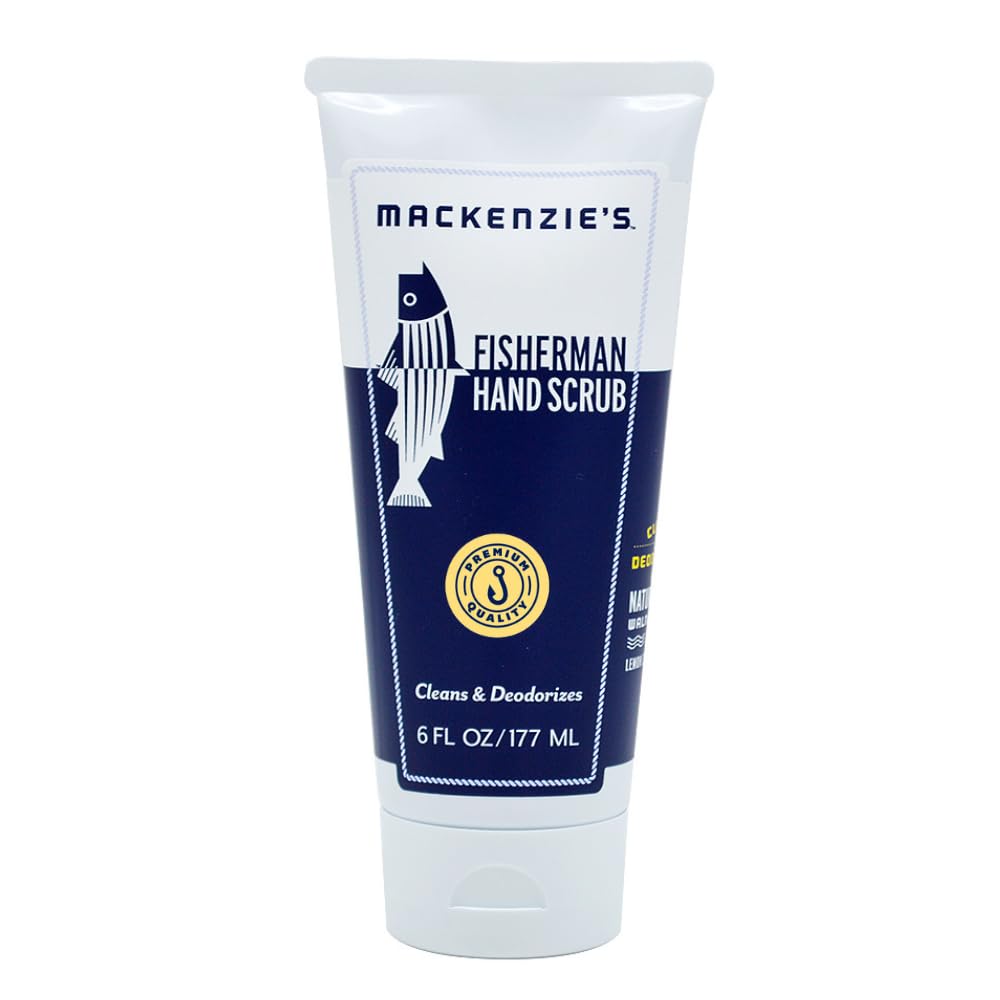 MacKenzie's Fisherman Hand Scrub - Father's Day - Gifts for Men - Gifts for Fisherman - Gifts for Cooks - Gifts for Gardeners - Hand Cleanser - Hand Beauty & Personal Care MACKENZIE'S