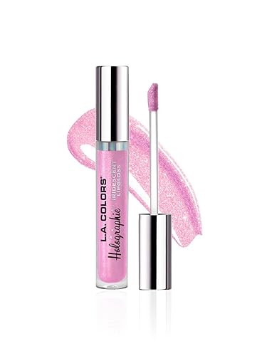 L.A. COLORS Holographic Iridescent Lipgloss, Sugared CLG421 Beauty & Personal Care L.A. COLORS