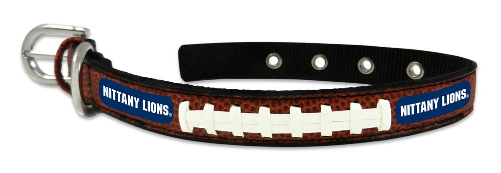NCAA Penn State Nittany Lions Classic Leather Football Collar, Small Beauty & Personal Care GameWear