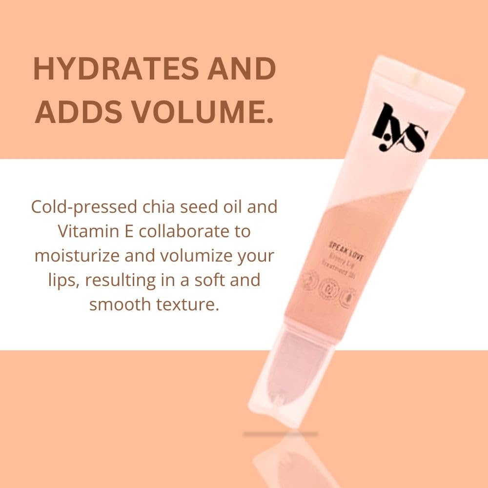 LYS Beauty Speak Love Glossy Lip Treatment Oil 0.4 oz/ 12 mL Beauty & Personal Care LYS Beauty