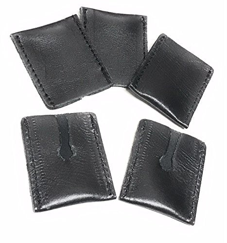 G.B.S Leather Double Edge Safety Razor Head Protective Sheath, Travel Cover, Pack of 5 Beauty and Personal Care G.B.S