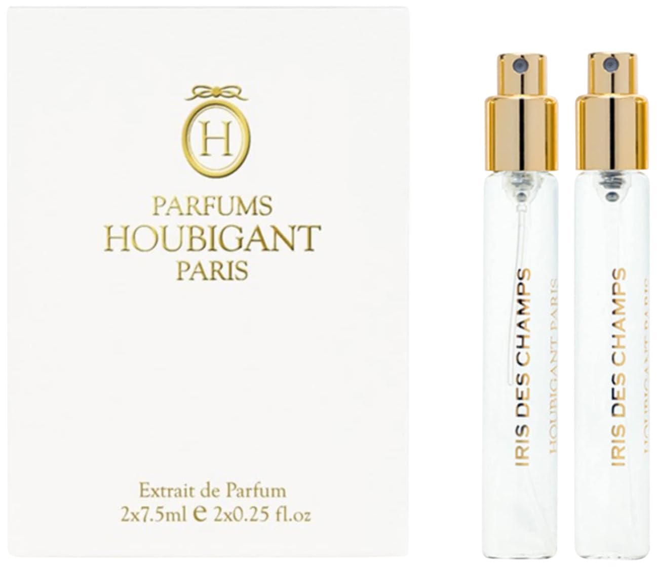 Houbigant, Iris des Champs Extrait de Parfum Travel Set Refill Beauty & Personal Care Houbigant