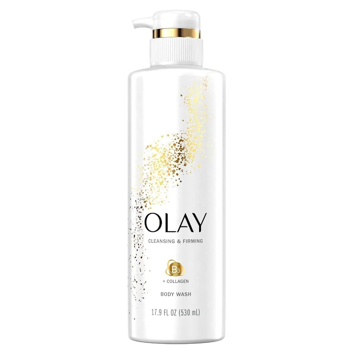 Olay, Cleansing & Firming Body Wash with Vitamin B3 & Collagen, 17.9 Fl Oz Beauty & Personal Care Olay