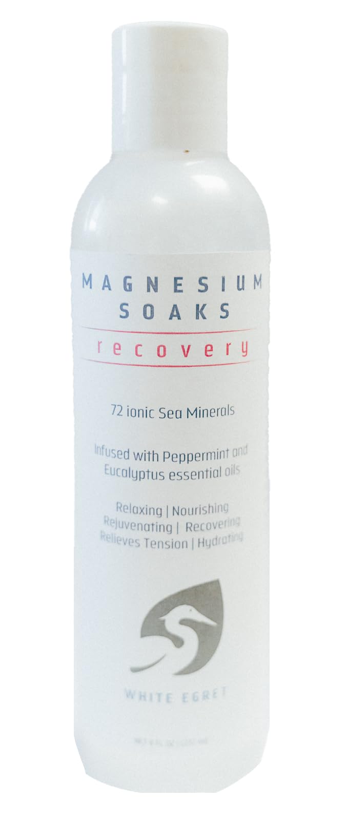 Magnesium Soak Boost Beauty and Personal Care White Egret