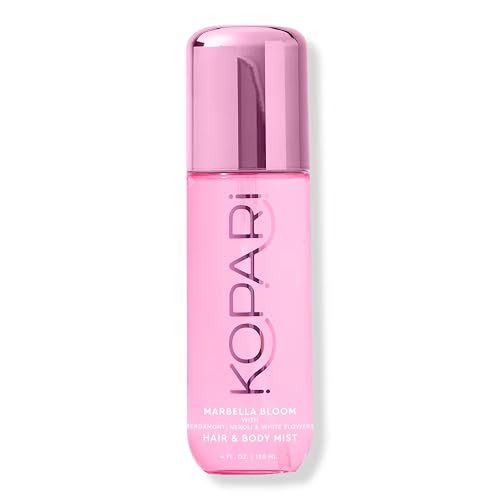 Kopari Hair & Body Mist Marbella Bloom, Long-Lasting Bright Inviting Floral, Blend of Neroli & Bergamot, with a Touch Of Cardamom and Vetiver, 4 oz Beauty & Personal Care Kopari