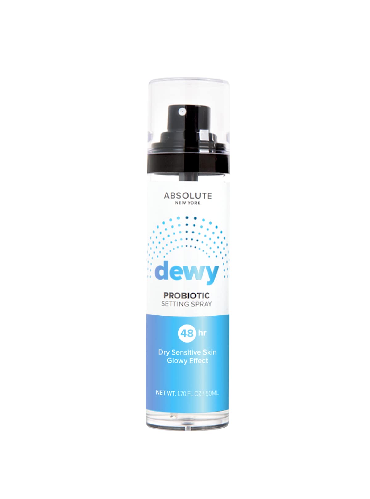 Absolute New York Face Mist, Dry Sensitive Skin, Oil Control, Nourishing Skin, Brighten Skin, Soothe and Provide Hydration (1.70 fl oz, Dewy Probiotic Beauty & Personal Care Absolute New York