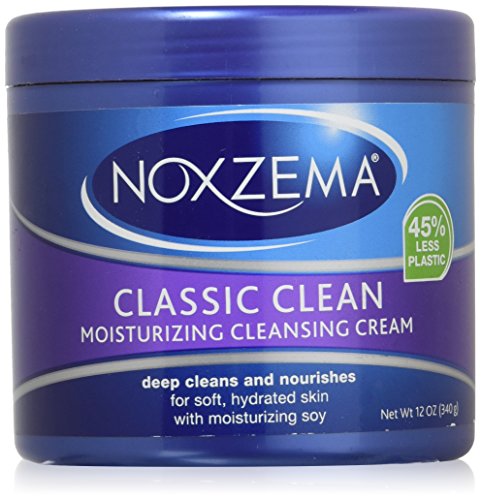 Noxzema Classic Clean Moisturizing Cleansing Cream Unisex, 12 Ounce (Pack of 2) Beauty & Personal Care Noxzema