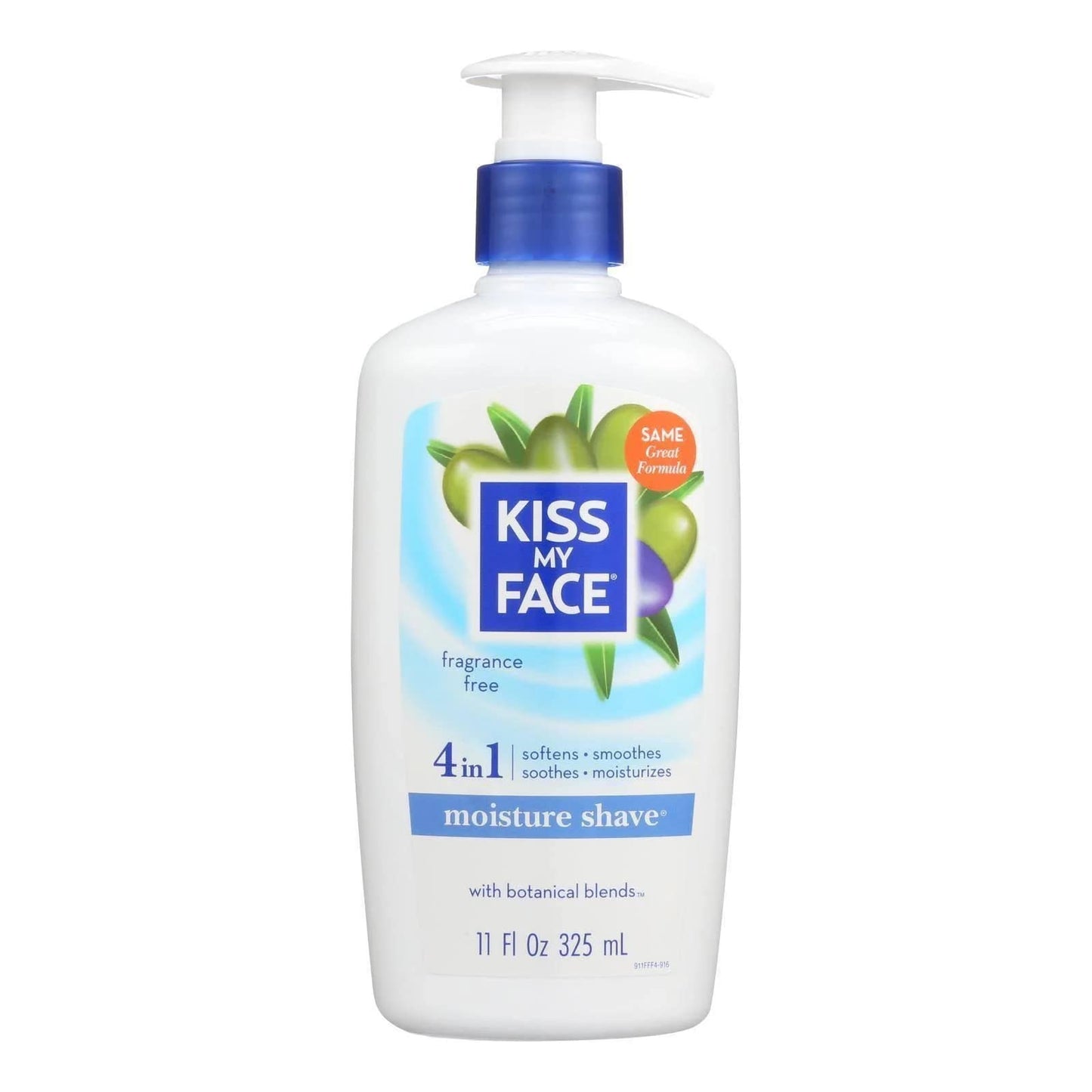 Kiss My Face Moisture Shave, Fragrance Free, 11 oz Beauty and Personal Care Kiss My Face