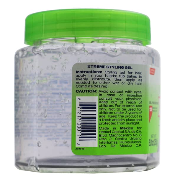 Xtreme Wet Line Styling Gel Extra Hold, 8.8 oz (Pack of 4) Beauty & Personal Care Xtreme