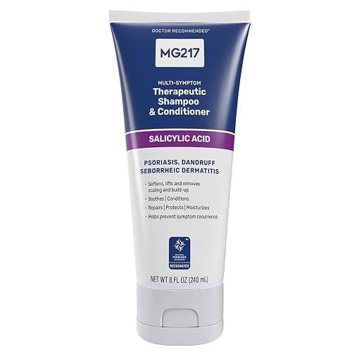 MG217 Psoriasis Scalp Solutions, Shampoo + Conditioner, 8 Ounce (5603) Beauty & Personal Care MG217