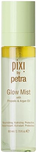 Pixi Beauty Glow Mist | All-Over Mist For Luminous Complexion | Set & Refresh Makeup | Hydrate Skin With 21 Natural Oils | 2.70 Fl Oz Beauty & Personal Care Pixi