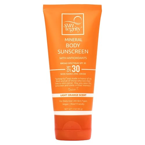 Suntegrity Mineral Sunscreen For Body - 3 oz Beauty & Personal Care Suntegrity