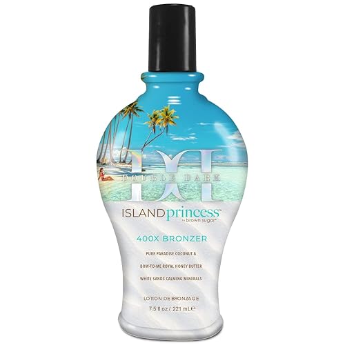 Double Dark Island Princess 400X Bronzer 7.5oz Beauty & Personal Care Brown Sugar