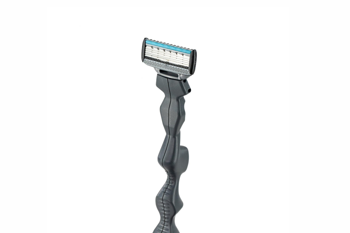 Skull Rake Men's Head and Face Shaver with Ergonomic Grip - Multi-Position Handle Design for Wet and Dry Head and Face Shaving (gray, 8-five+one blade Beauty and Personal Care Skull Rake