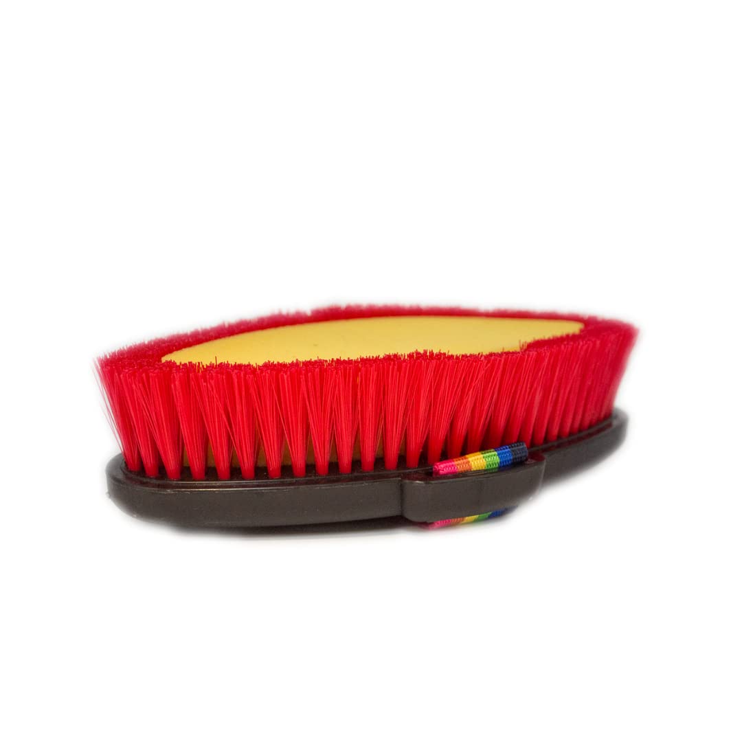 TUFFRIDER BATHING SPONGE BRUSH - RED Beauty and Personal Care TuffRider