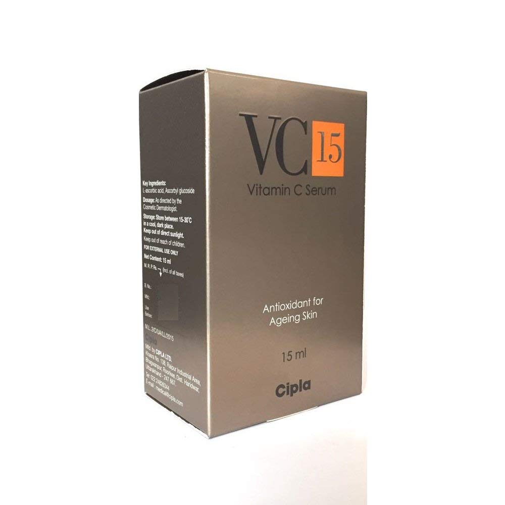 Cipla VC15 Vitamin C Serum 15Ml by Cipla Beauty & Personal Care Cipla