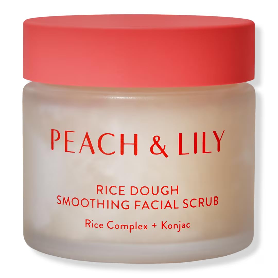 Peach & Lily Rice Dough Smoothing Facial Scrub Beauty & Personal Care Peach & Lily