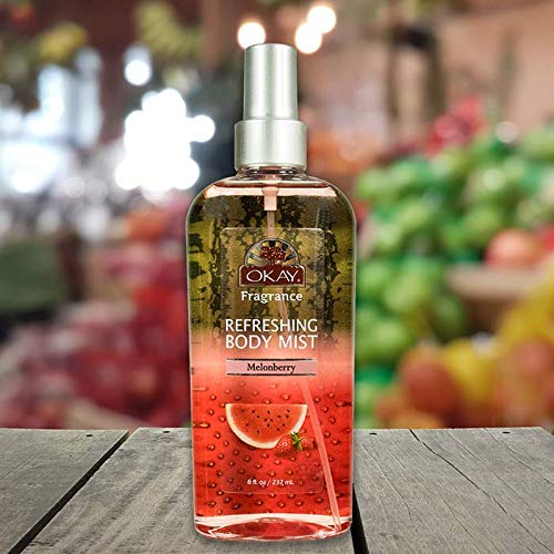 Refreshing Body Mist Melonberry Essence Leaves You Beautifully Scented Fully Refreshed Will Awaken Your Senses Leaving You Feeling Revitalized Beauty & Personal Care OKAY