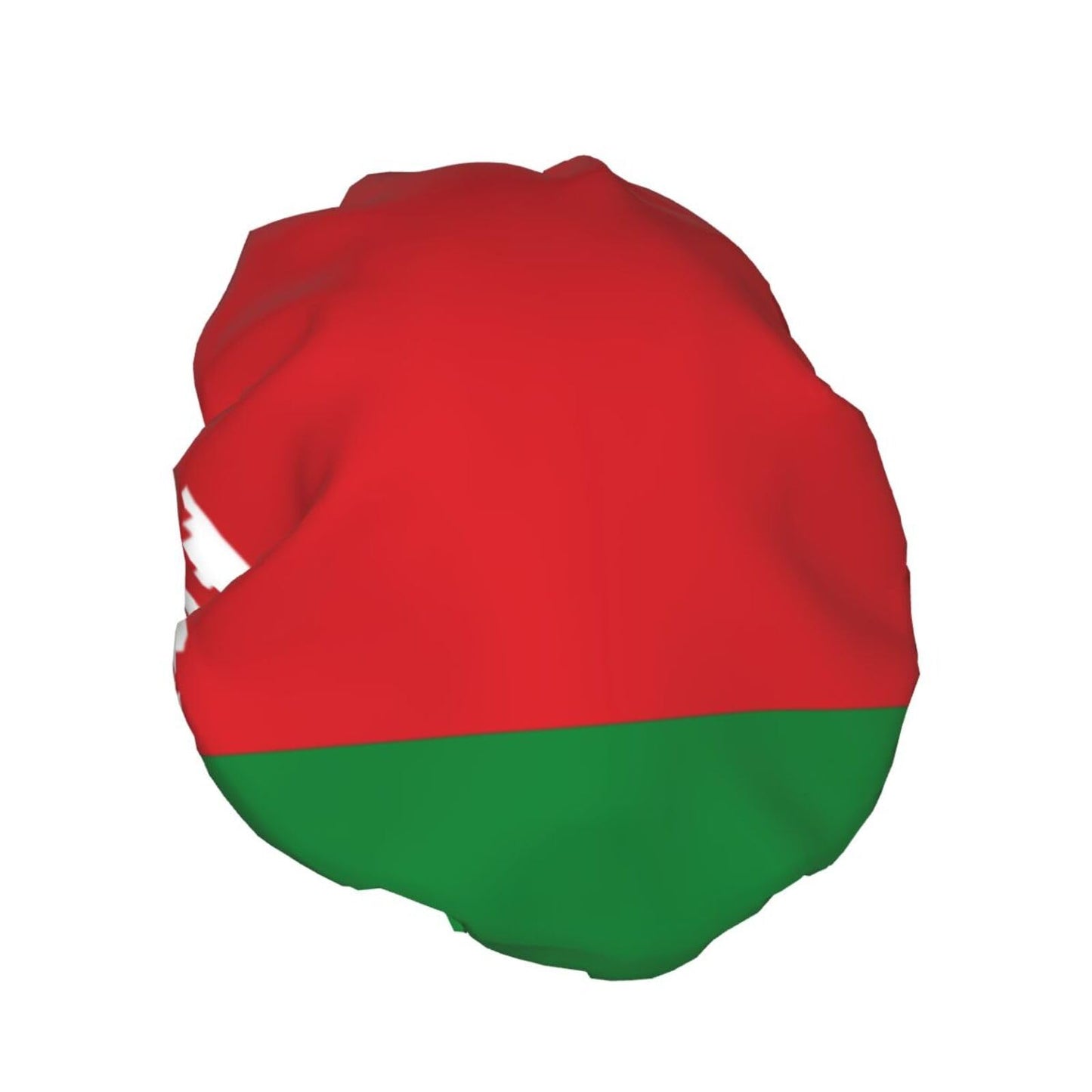 Belarus Flag Prints Shower Cap Double Layer Lined Waterproof Bathing Shower Hat Beauty and Personal Care Hayyett